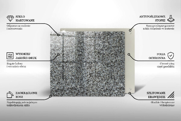 De vidrio templado Textura de piedra