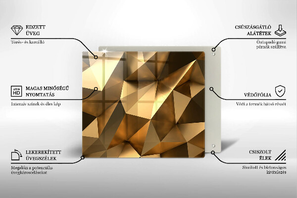 De vidrio templado Fondo de abstracción de estructura