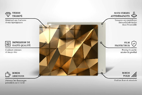 De vidrio templado Fondo de abstracción de estructura