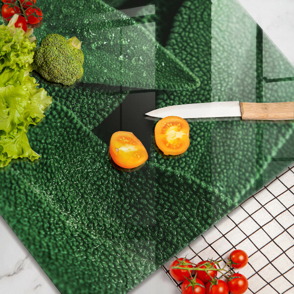 De vidrio templado Las hojas de la planta