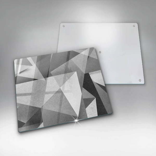 De vidrio templado Abstracción nítida concreta