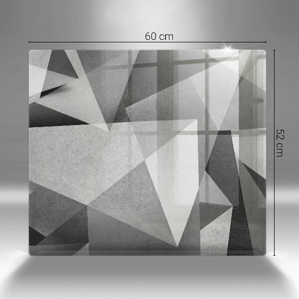 De vidrio templado Abstracción nítida concreta