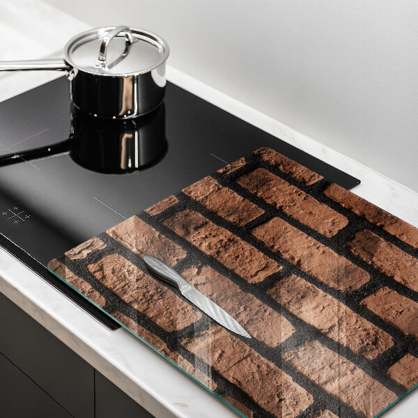 De vidrio templado Pared de ladrillos