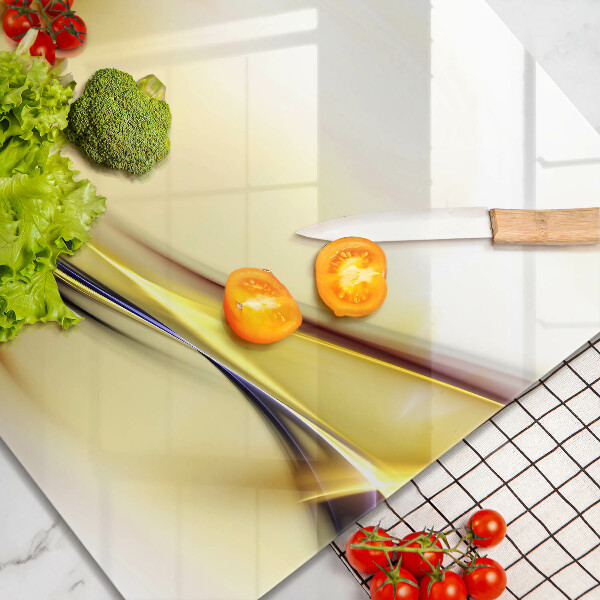 De vidrio templado Líneas abstractas de luz