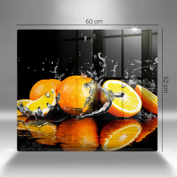 De vidrio templado Fruta jugosa de naranja