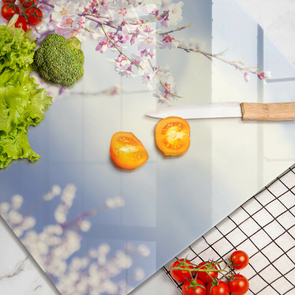 De vidrio templado Árbol floreciente