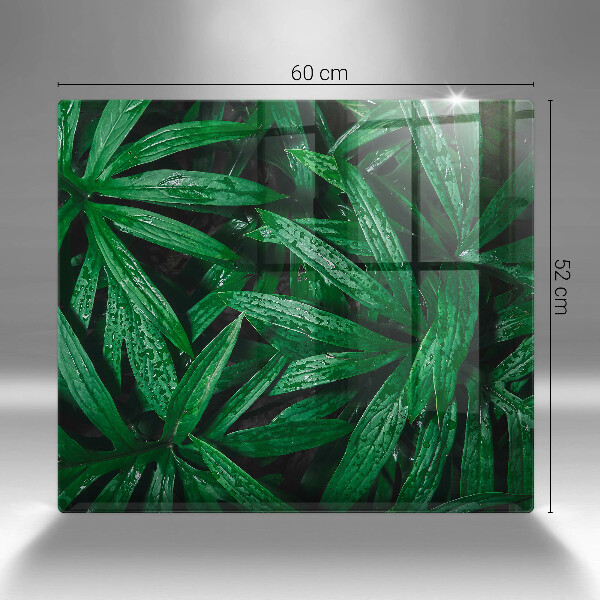 De vidrio templado Hojas de plantas