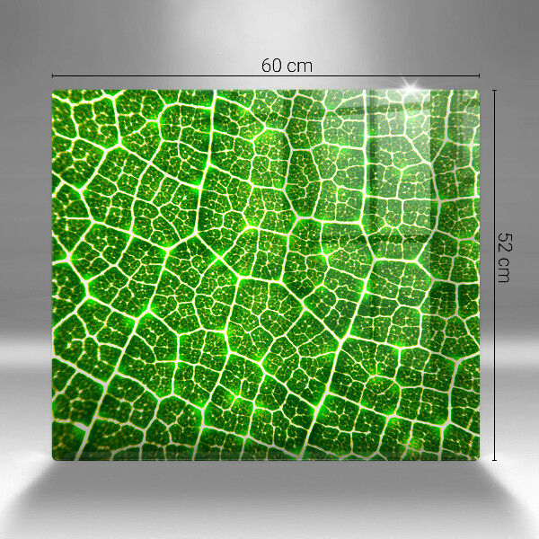 De vidrio templado Estructura de la hoja