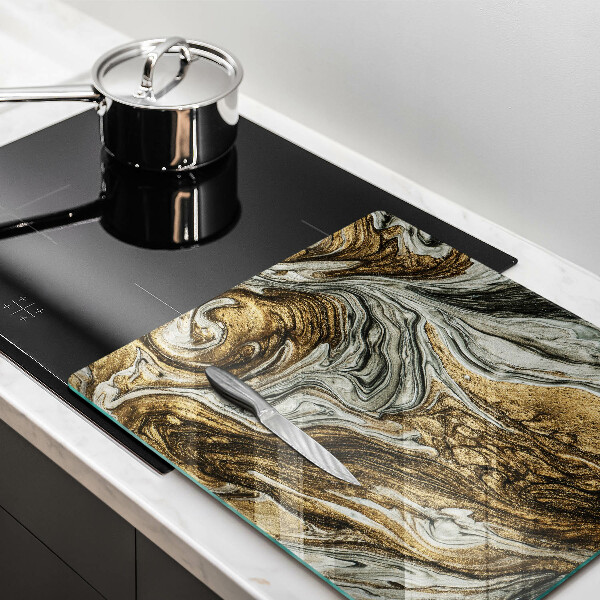 De vidrio templado Rica abstracción