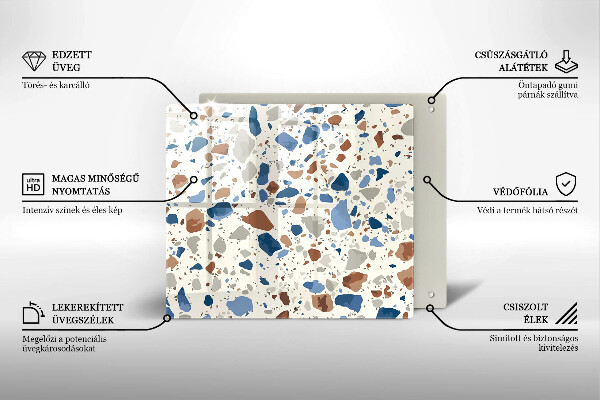 De vidrio templado Gres decorativo