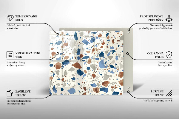 De vidrio templado Gres decorativo