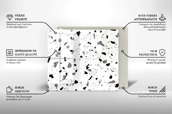 De vidrio templado Gres decorativo