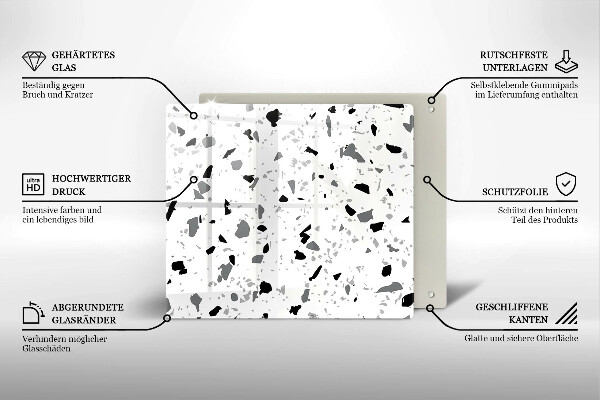 De vidrio templado Gres decorativo