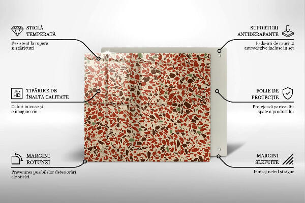 De vidrio templado Gres fino