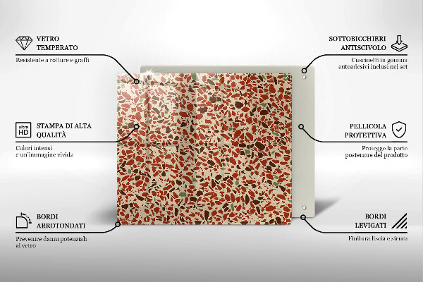 De vidrio templado Gres fino