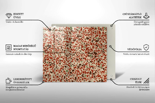 De vidrio templado Gres fino