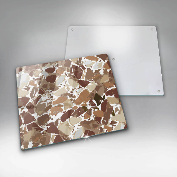 De vidrio templado Manchas decorativas de piedra