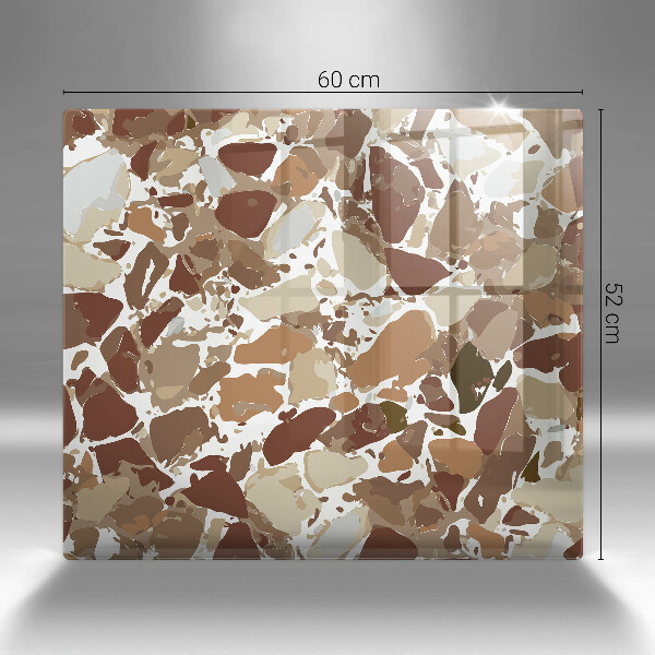 De vidrio templado Manchas decorativas de piedra