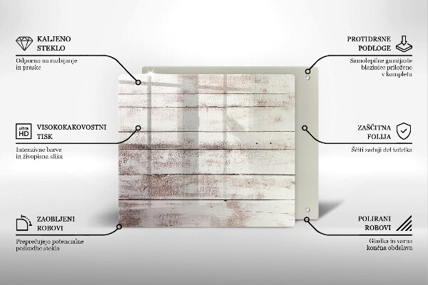 De vidrio templado Tableros de madera viejos