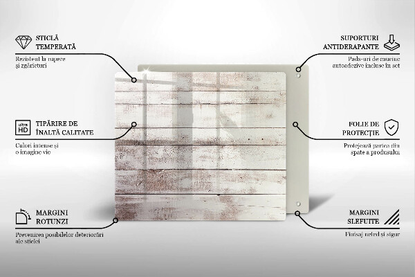 De vidrio templado Tableros de madera viejos