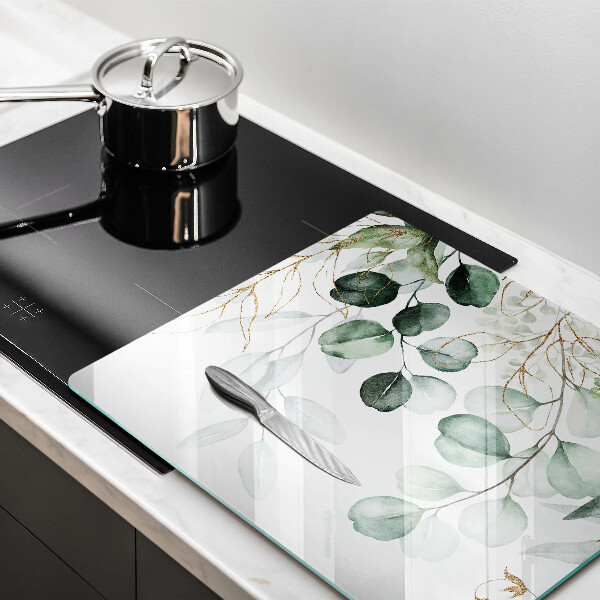 De vidrio templado Plantas pintadas