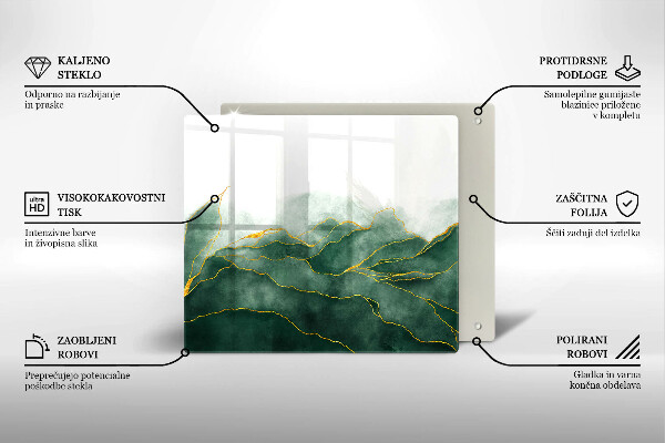 De vidrio templado Naturaleza abstracta