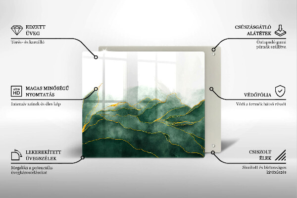 De vidrio templado Naturaleza abstracta