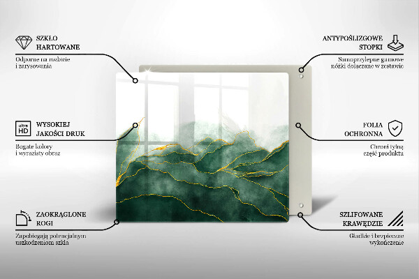 De vidrio templado Naturaleza abstracta