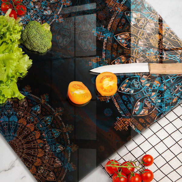 De vidrio templado Ruedas vintage boho