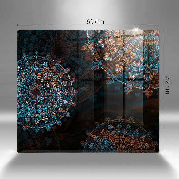 De vidrio templado Ruedas vintage boho