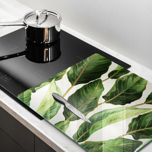 De vidrio templado Hojas de banana