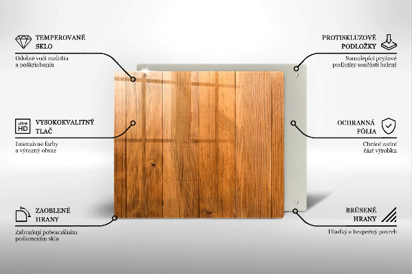 De vidrio templado Tablones de madera