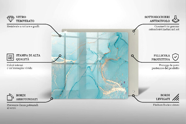 De vidrio templado Abstracción de piedra