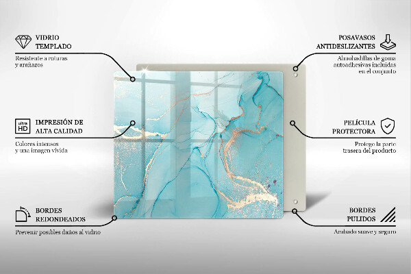 De vidrio templado Abstracción de piedra