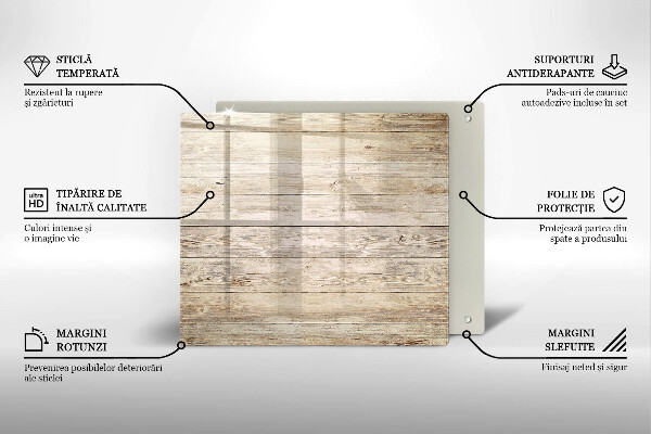 De vidrio templado Tablones de madera