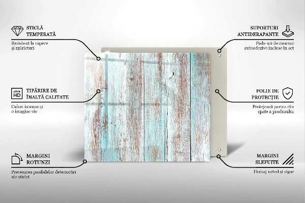 De vidrio templado Viejos tableros vintage