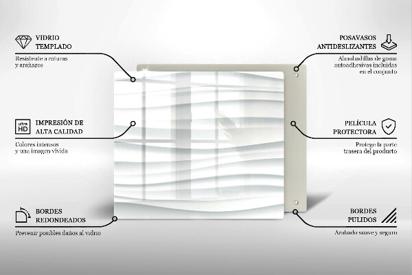 De vidrio templado Estructura moderna