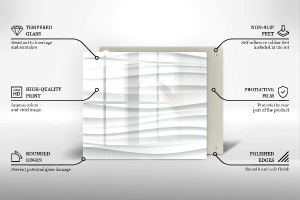 De vidrio templado Estructura moderna