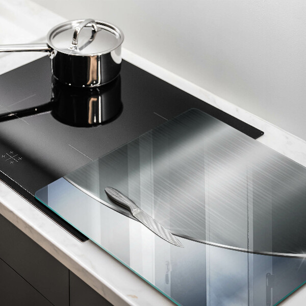 De vidrio templado Patrón de abstracción de metal