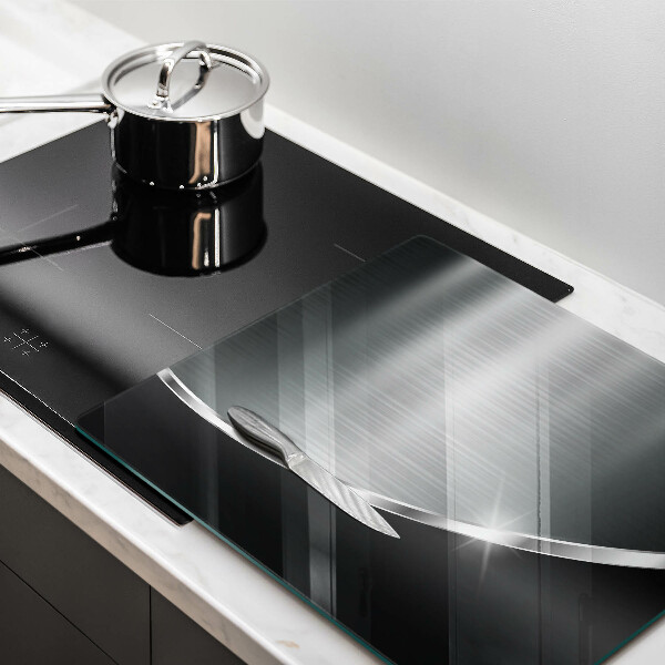 De vidrio templado Abstracción con metal