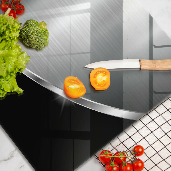 De vidrio templado Abstracción con metal