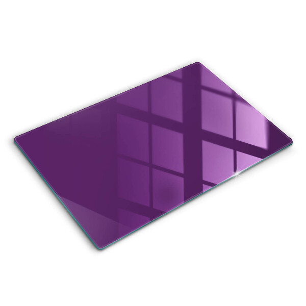 Tabla de cortar de vidrio Color violeta