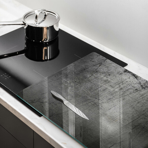 Tabla de cortar de vidrio Textura metálica