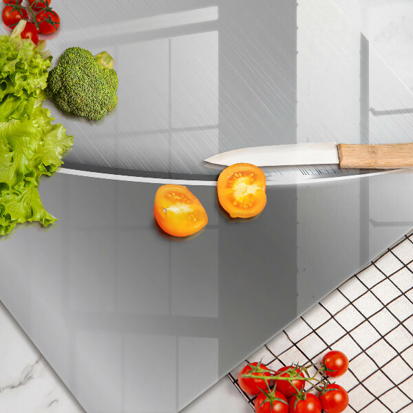 Tabla de cortar de vidrio Formas metálicas