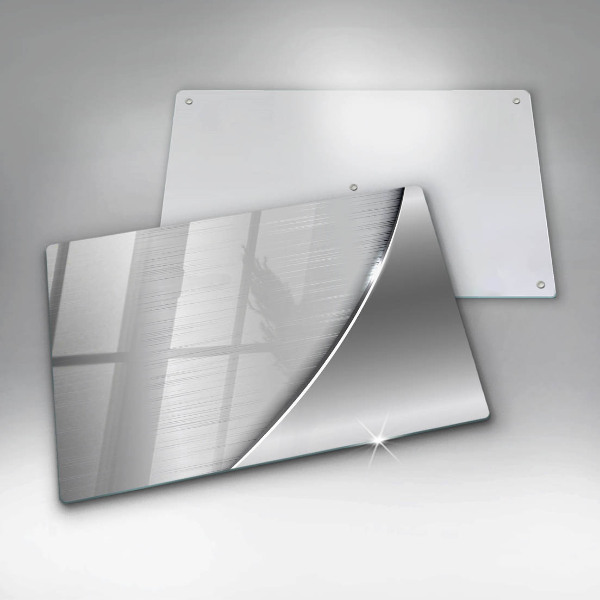 Tabla de cortar de vidrio Formas metálicas