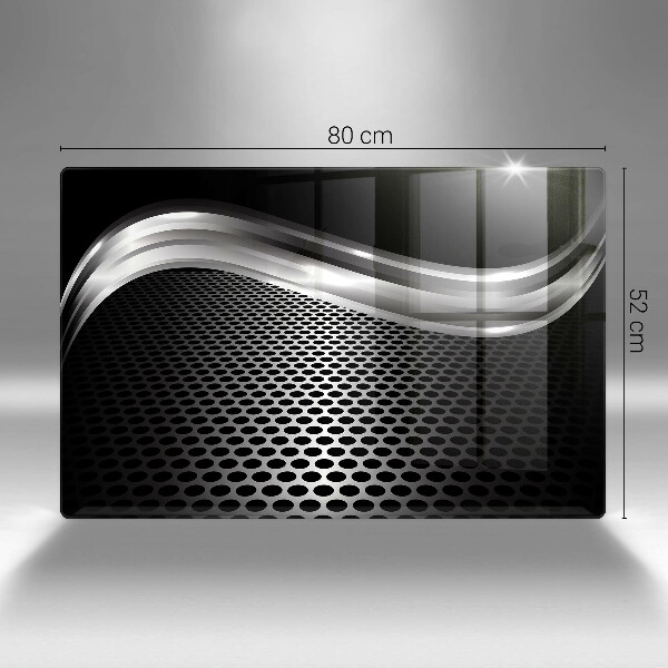 Tabla de cortar de vidrio Estructura metálica