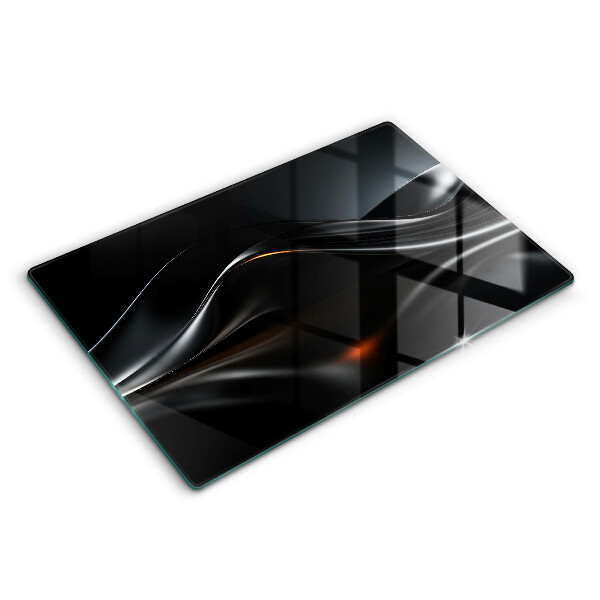 Tabla de cortar de vidrio Diseño abstracto 3d
