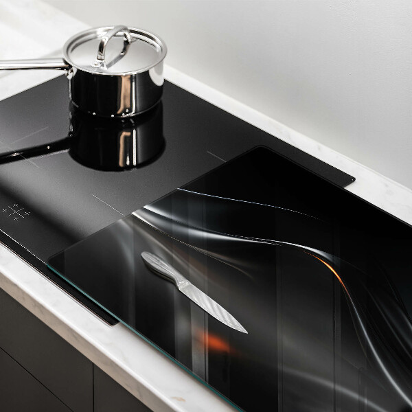 Tabla de cortar de vidrio Diseño abstracto 3d