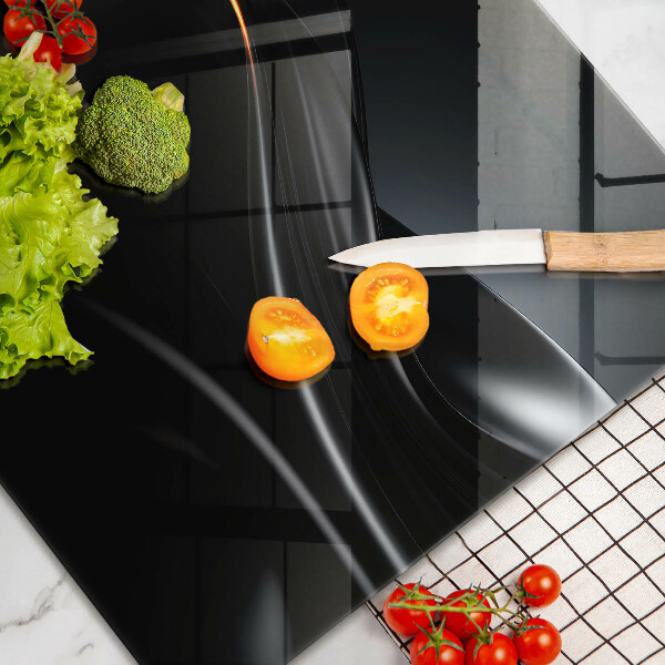 Tabla de cortar de vidrio Diseño abstracto 3d