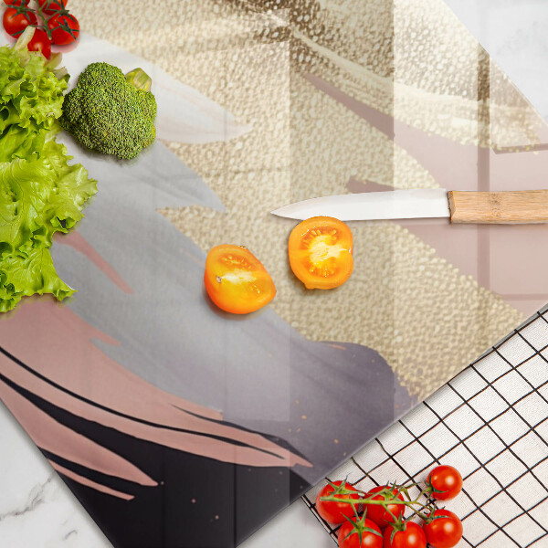 Tabla de cortar de vidrio Manchas pastel